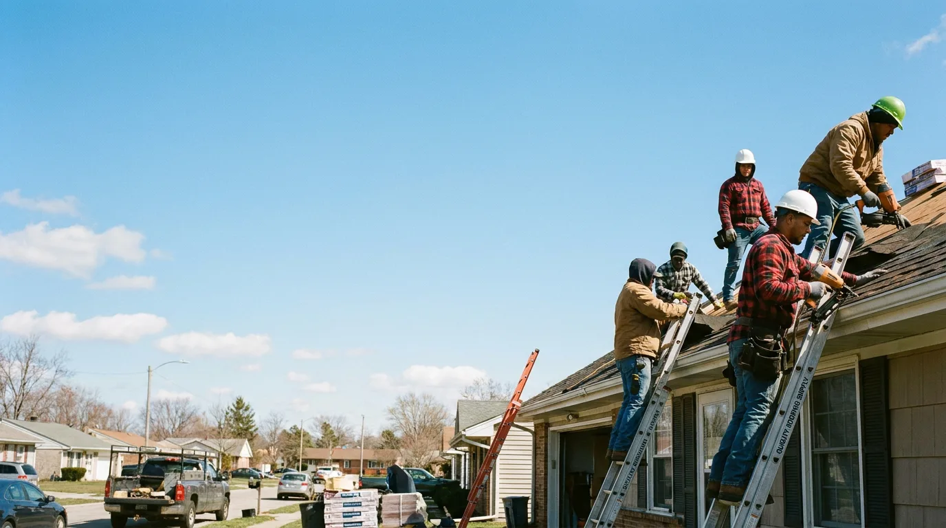 Roofing in Marshalltown, IA near me